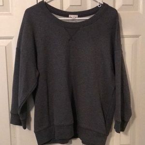 Gray Crewneck Sweatshirt